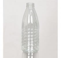 Бутылка ПЭТ 0,93 d=38 мм (прозрачная) (молоко) 100 шт + крышка